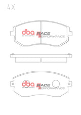 Race Brake Pads Subaru/Toyota 86 2001-> Front DB1491RP - DBA | Universal Auto Spares