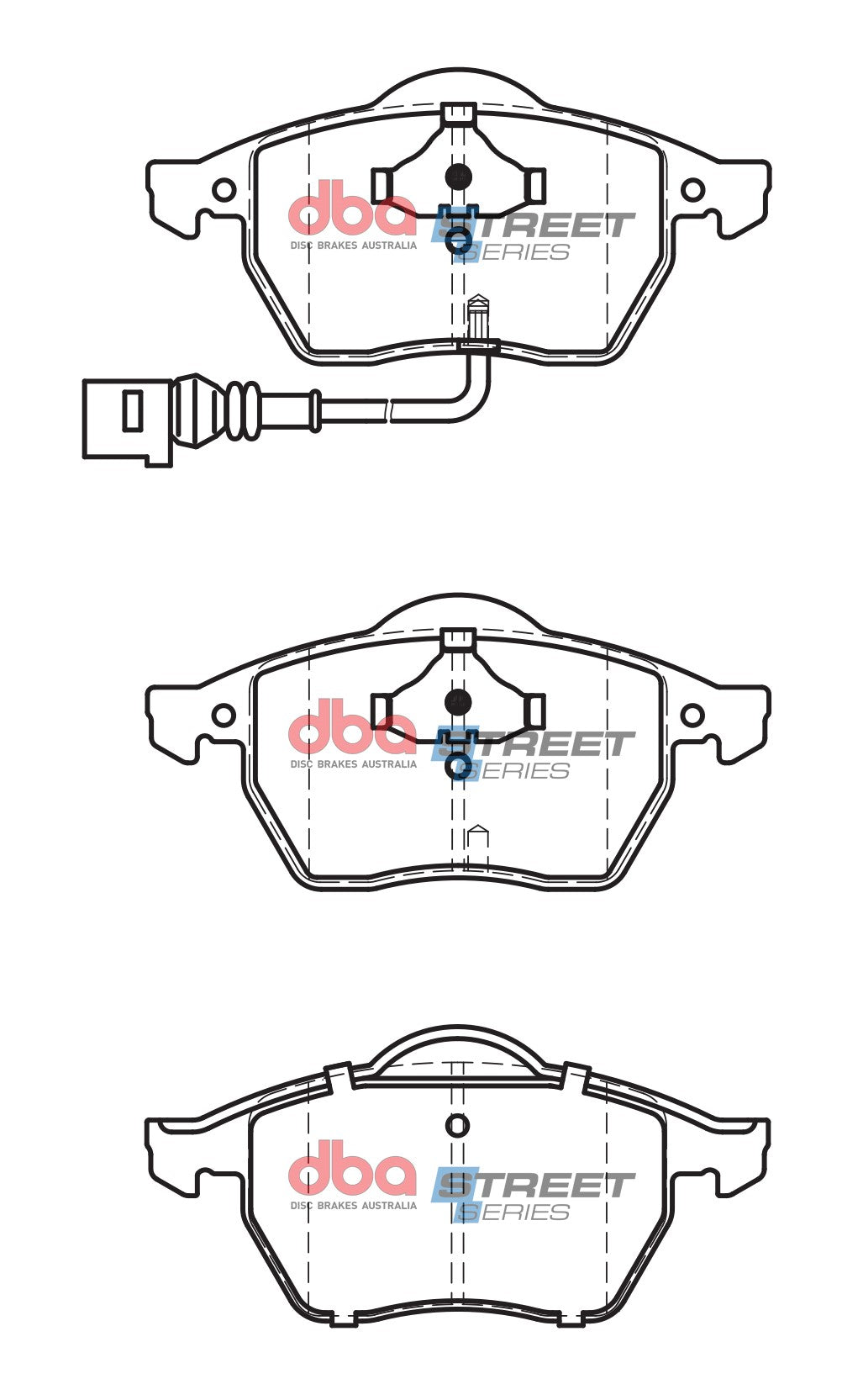 Ss Street Series Brake Pads Audi/Skoda & Volkswagen 1994-2014 Front DB1492SS - DBA