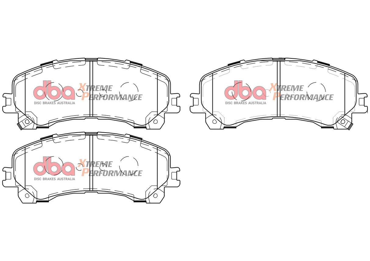 Xp Performance Brake Pads Holden Colorado 2016 On Front DB15000XP - DBA