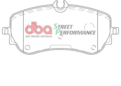 Sp Performance Brake Pads Volkswagen Amarok V6 2016 On Rear DB15002SP - DBA | Universal Auto Spares