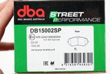 Sp Performance Brake Pads Volkswagen Amarok V6 2016 On Rear DB15002SP - DBA