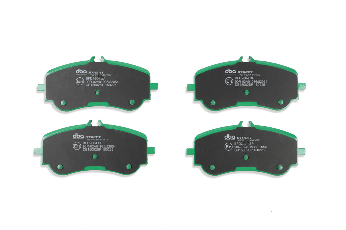 Sp Performance Brake Pads Volkswagen Amarok V6 2016 On Rear DB15002SP - DBA