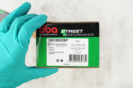 Sp Performance Brake Pads Kia Stinger V6 Twin Turbo 2018 On Front DB15003SP - DBA | Universal Auto Spares