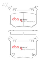 Rp Performance Brake Pads Kia Stinger Gt Twin Turbo 2018 > Rear DB15004RP - DBA | Universal Auto Spares