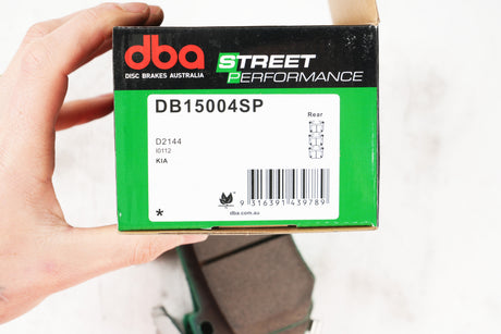 Sp Performance Brake Pads Kia Stinger V6 Twin Turbo 2018 On Rear DB15004SP - DBA | Universal Auto Spares