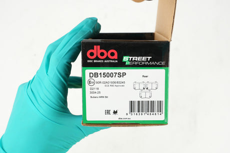 Sp Street Performance Brake Pads Subaru Wrx Sti 2018 On Rear DB15007SP - DBA | Universal Auto Spares