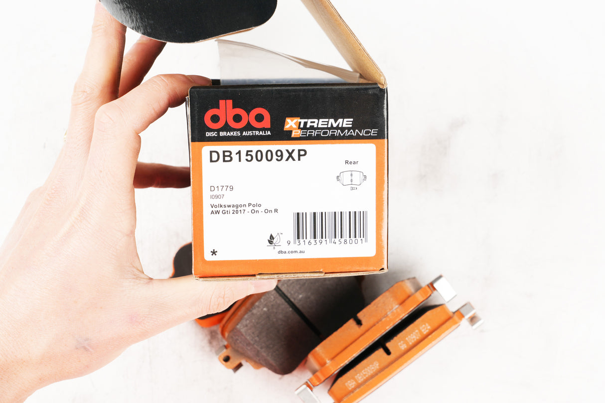 Xp Performance Brake Pads Volkswagon Polo Aw Gti 2017 On Rear DB15009XP - DBA