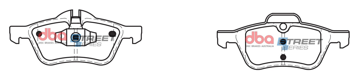 Ss Street Series Brake Pads Bmw Mini 2002-2014 Front(suits Wear Sensor DBAWS1017 ) DB1500SS - DBA