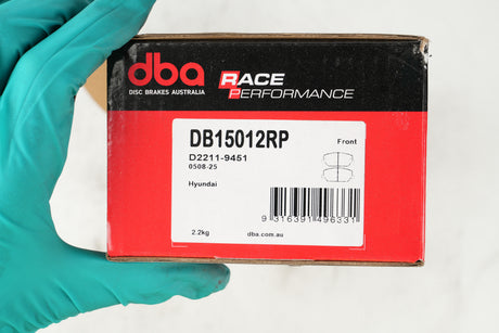 Race Brake Pads Hyundai I30N/VELOSTER 2018 On Front DB15012RP - DBA | Universal Auto Spares