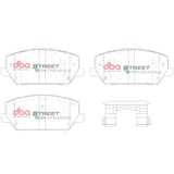 Sp Street Performance Brake Pads Hyundai I30N/VELOSTER 2018 On Front DB15012SP - DBA