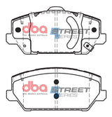 Ss Street Series Brake Pads Hyundai I30N/VELOSTER 2018 On Front DB15012SS - DBA