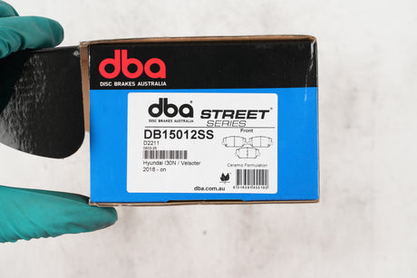 Ss Street Series Brake Pads Hyundai I30N/VELOSTER 2018 On Front DB15012SS - DBA | Universal Auto Spares