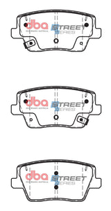 Ss Street Series Brake Pads Hyundai I30N/VELOSTER 2018/KONA N 2021 On Rear DB15013SS - DBA