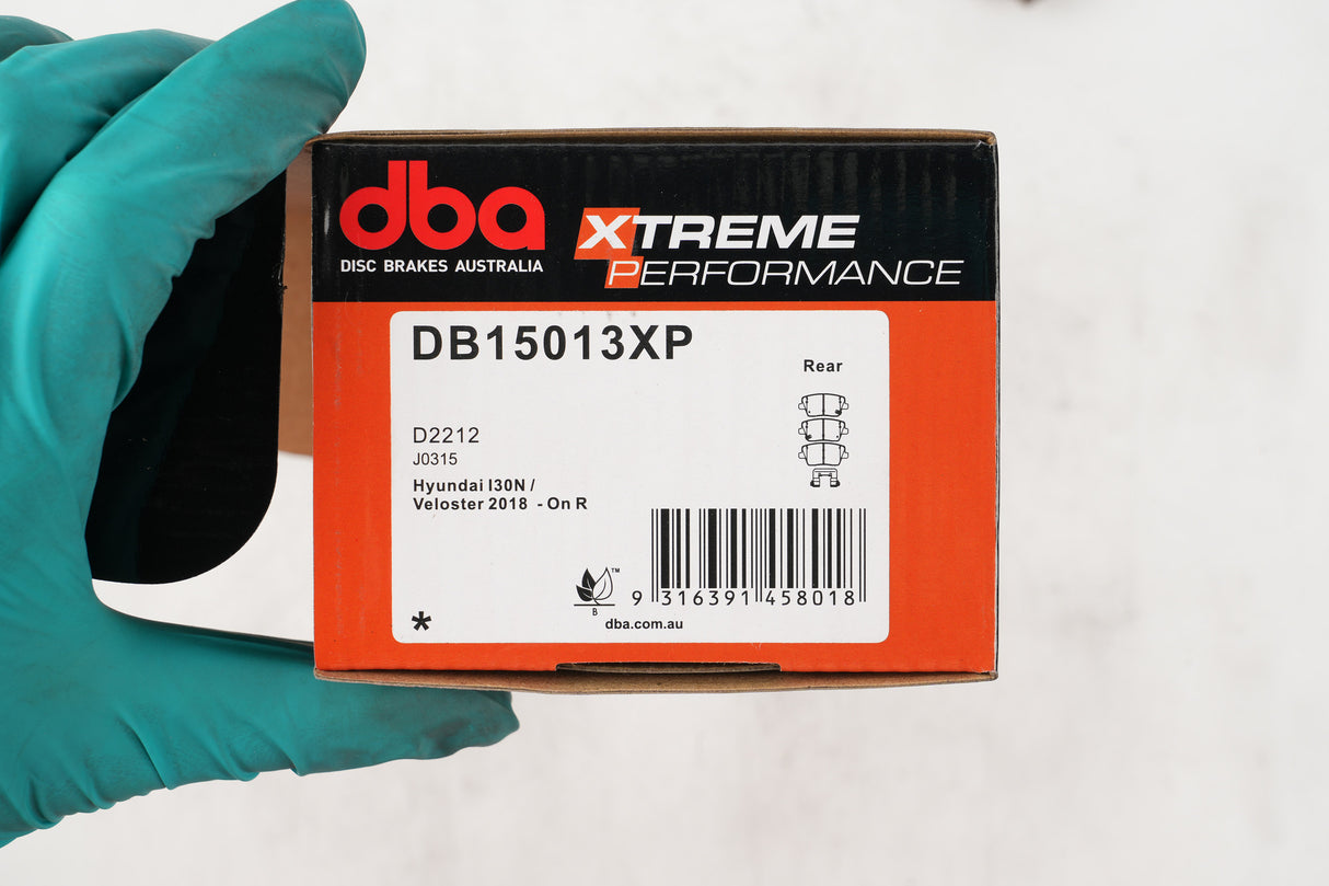Xp Xtreme Performance Brake Pads Hyundai I30N/VELOSTER 2018/KONA N 2021 On Rear DB15013XP - DBA