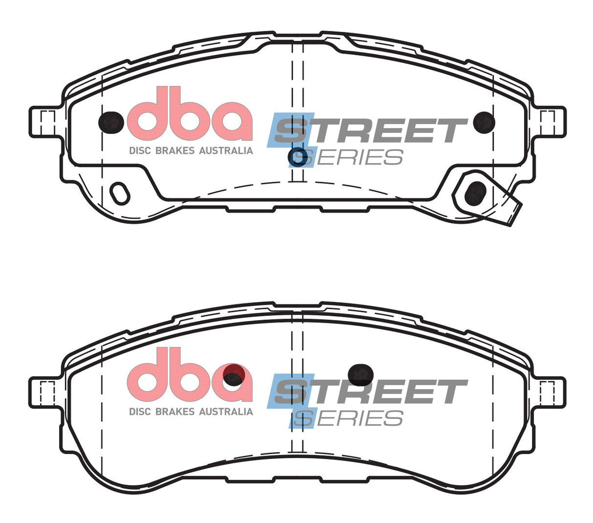 Ss Street Series Brake Pads Ford Ranger Pk Raptor 2018 On Rear DB15016SS - DBA