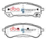 Ss Street Series Brake Pads Ford Ranger Pk Raptor 2018 On Rear DB15016SS - DBA | Universal Auto Spares