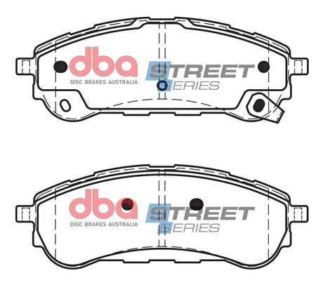 Ss Street Series Brake Pads Ford Ranger Pk Raptor 2018 On Rear DB15016SS - DBA | Universal Auto Spares