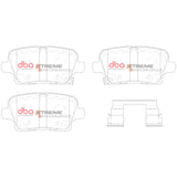 Xp Xtreme Performance Brake Pads Holden Commodore Zb 2017 On Rear DB15019XP - DBA | Universal Auto Spares
