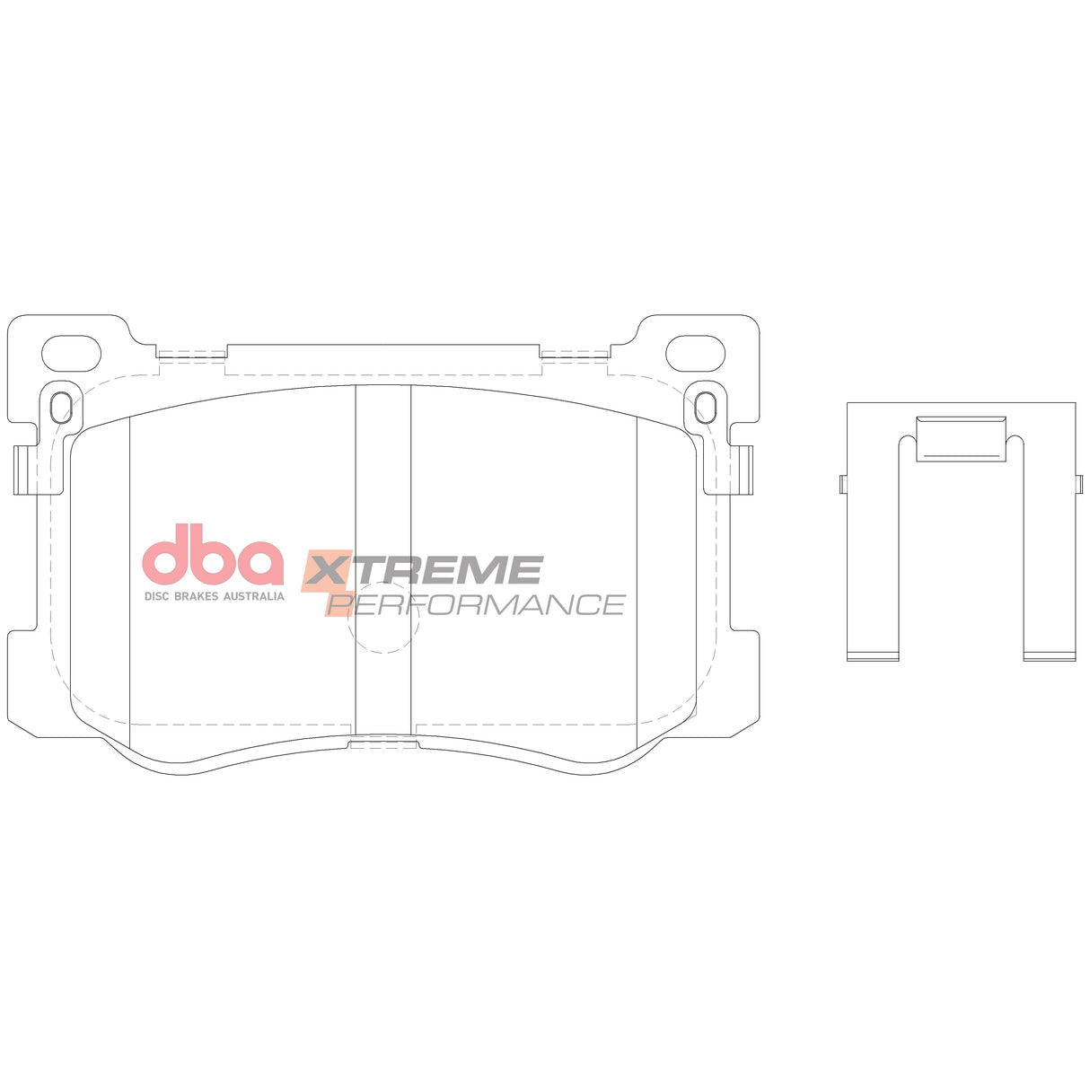Xp Xtreme Performance Brake Pads Hyundai Genesis 2015 On Front DB15021XP - DBA