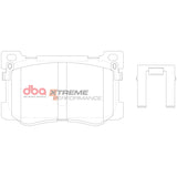 Xp Xtreme Performance Brake Pads Hyundai Genesis 2015 On Front DB15021XP - DBA