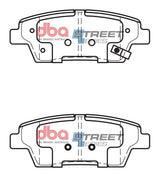 Ss Street Series Brake Pads Hyundai Genesis 2015 On Rear DB15022SS - DBA