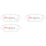 Xp Xtreme Performance Brake Pads Hyundai Genesis 2015 On Rear DB15022XP - DBA