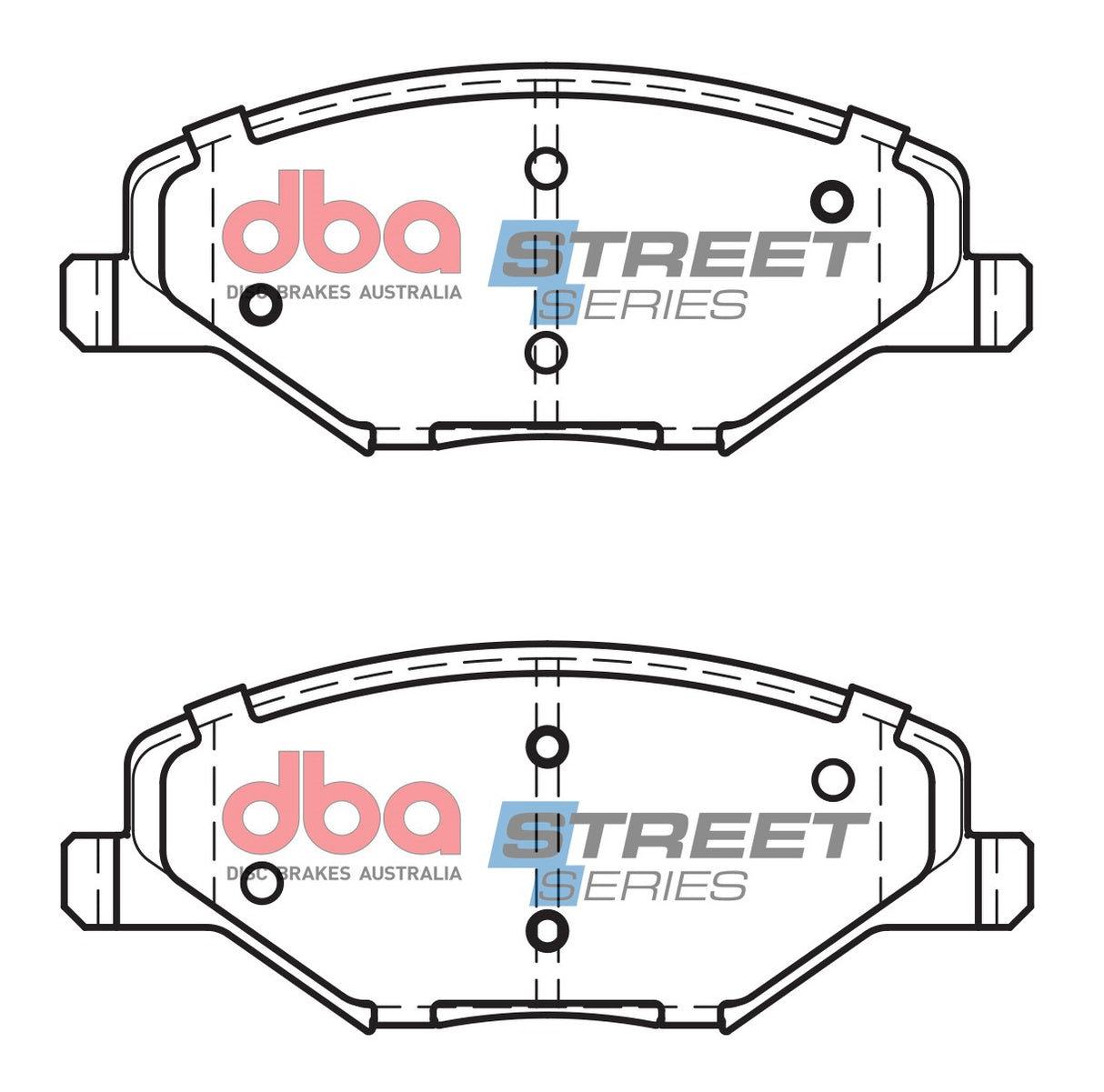 Ss Street Series Brake Pads Volkswagen Polo 6R 2014 2018 Front DB15024SS - DBA