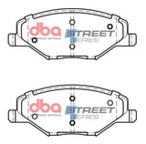 Ss Street Series Brake Pads Volkswagen Polo 6R 2014 2018 Front DB15024SS - DBA