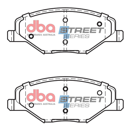 Ss Street Series Brake Pads Volkswagen Polo 6R 2014 2018 Front DB15024SS - DBA | Universal Auto Spares