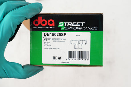 Sp Street Performance Brake Pads Ford Focus 2016 On Front DB15025SP - DBA | Universal Auto Spares