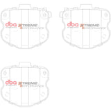 Xp Xtreme Performance Brake Pads Pbr M Series Caliper 8 Pieces Rear DB15029XP - DBA | Universal Auto Spares
