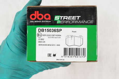 Sp Performance Brake Pads Mercedes-Benz C-Class C 180200 300 Non Amg (330MM Rotor) DB15036SP - DBA | Universal Auto Spares