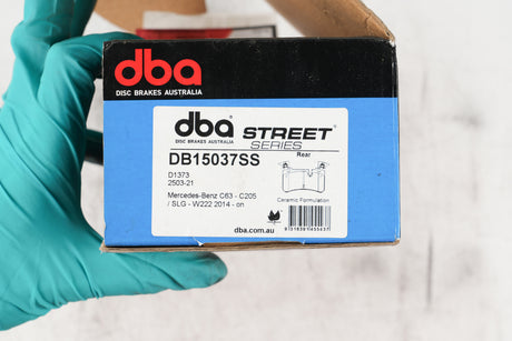 Ss Street Series Brake Pads Mercedes-Benz C63 C205/SL63 Amg R230 2014 On Rear DB15037SS - DBA | Universal Auto Spares
