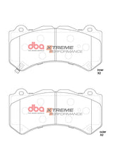 Xp Performance Brake Pads Jeep Grand Cherokee Trackhawk 2017 On Front DB15039XP - DBA