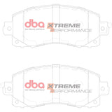 Xp Xtreme Performance Brake Pads Subaru Imprezza Fb/Forrester 2.5 FB20 FB25 Sti 2018 On Front DB15042XP - DBA | Universal Auto Spares