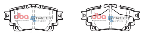 Ss Street Series Brake Pads Toyota Corolla MZEA12 06/18 Yaris Cross 2020 -> Rear DB15044SS - DBA | Universal Auto Spares