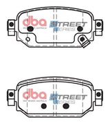 Ss Street Series Brake Pads Mazda 3 Bn 2016 -> Rear DB15045SS - DBA