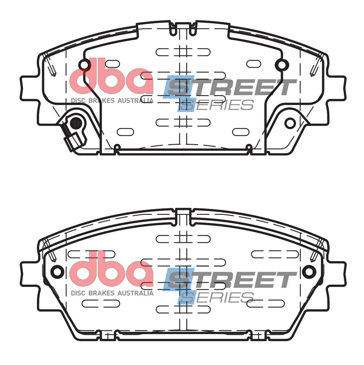 Front Street Series Brake Pads DB15046SS - DBA | Universal Auto Spares