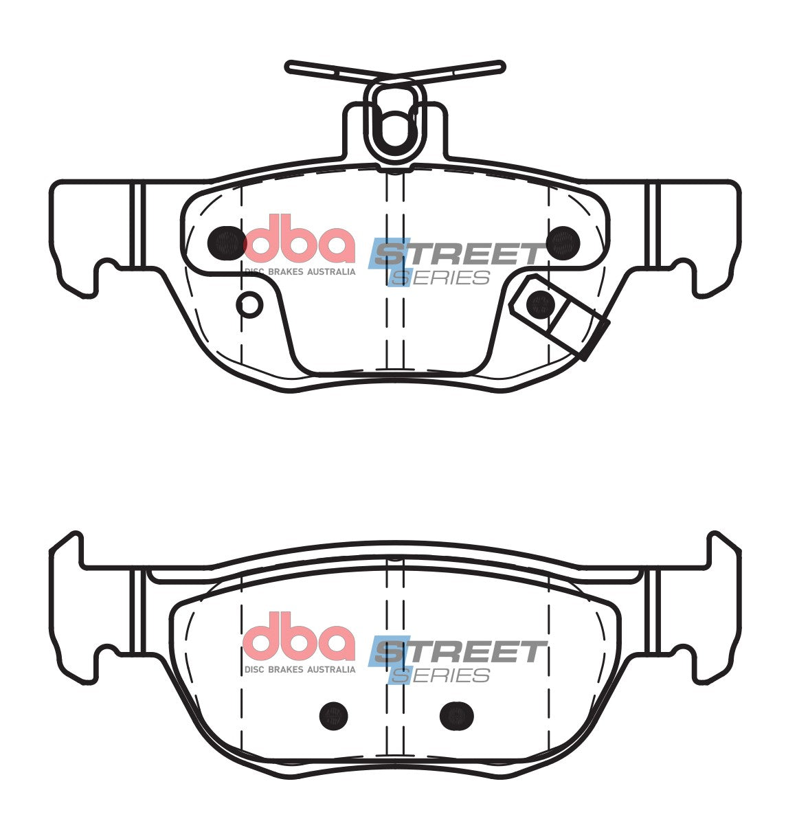Ss Street Series Brake Pads Mazda 3 Bp 2019 -> Rear DB15047SS - DBA