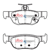 Ss Street Series Brake Pads Mazda 3 Bp 2019 -> Rear DB15047SS - DBA
