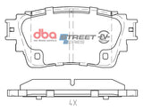 Ssev Street Series Brake Pads Mitsubishi Outlander Zl Phev Hybrid 2014 2019 Rear DB15049SSEV - DBA