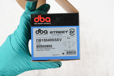 Ssev Street Series Brake Pads Mitsubishi Outlander Zl Phev Hybrid 2014 2019 Rear DB15049SSEV - DBA | Universal Auto Spares