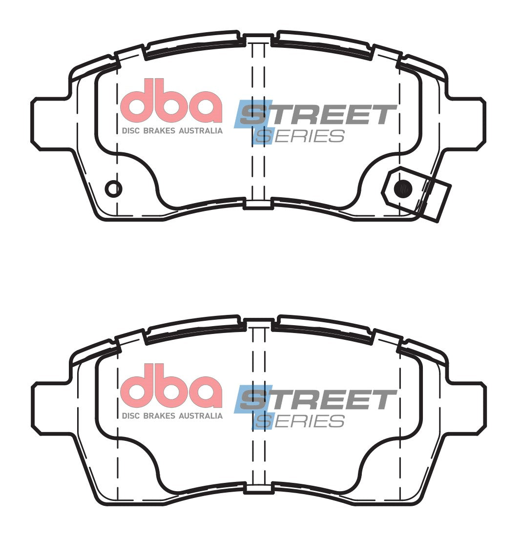 Ss Street Series Brake Pads Suzuki Ignis 2016 -> Front DB15050SS - DBA