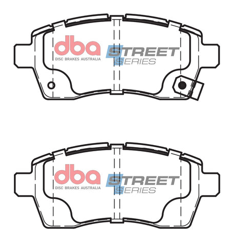Ss Street Series Brake Pads Suzuki Ignis 2016 -> Front DB15050SS - DBA | Universal Auto Spares