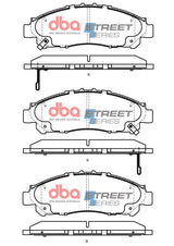 Ss Street Series Brake Pads Toyota Hi-Ace/Granvia 2019 -> Front DB15051SS - DBA | Universal Auto Spares