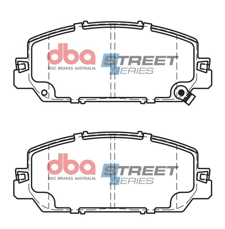 Ss Street Series Brake Pads Honda Crv RW2 2016 -> Front DB15053SS - DBA | Universal Auto Spares