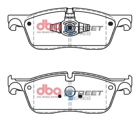 Ss Street Series Brake Pads Land Rover Discovery St/Range Rover St L550/L551/L560 2018 On -> Front DB15058SS - DBA | Universal Auto Spares