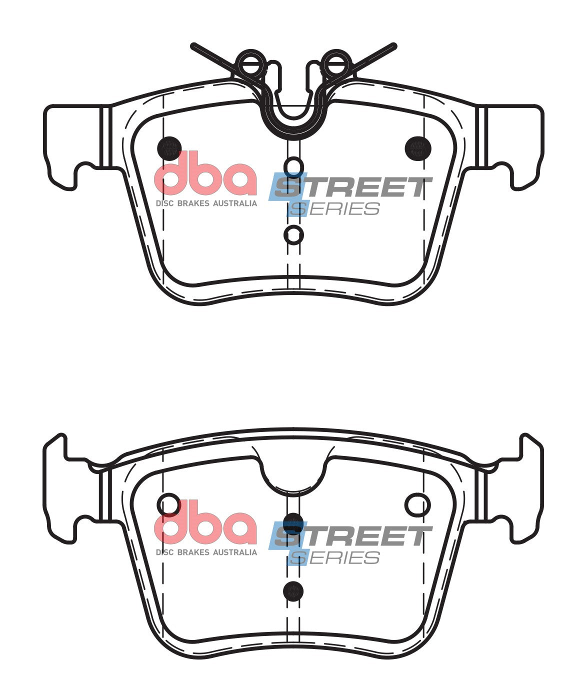 Ss Street Series Brake Pads Land Rover Discovery St/Range Rover St L550/L551/L560 2018 On -> Rear DB15059SS - DBA