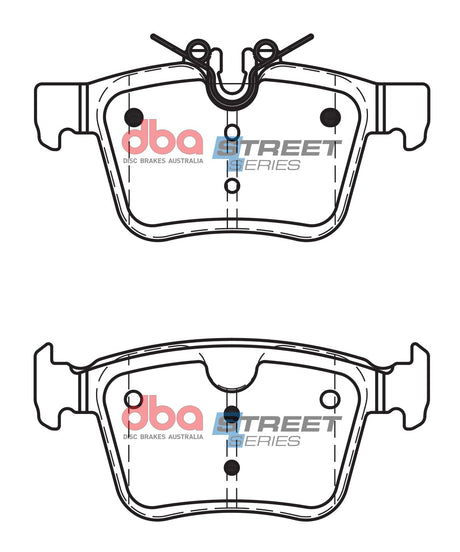 Ss Street Series Brake Pads Land Rover Discovery St/Range Rover St L550/L551/L560 2018 On -> Rear DB15059SS - DBA | Universal Auto Spares