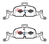 Ss Street Series Brake Pads Audi Q5 2016 On Front DB15060SS - DBA